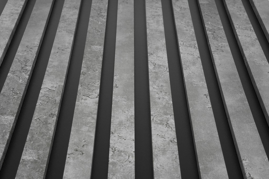 Lamele dekoracyjne na filcu 275x45cm panele ścienne BETON - obrazek 2
