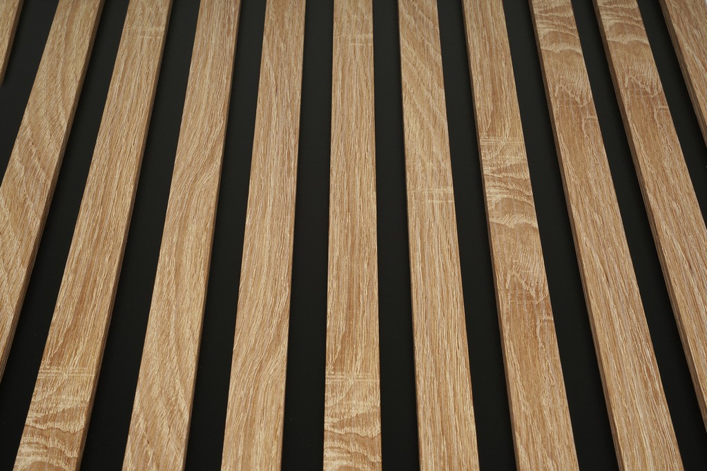 Lamele dekoracyjne na filcu 275x45cm panele ścienne DĄB SONOMA - obrazek 2