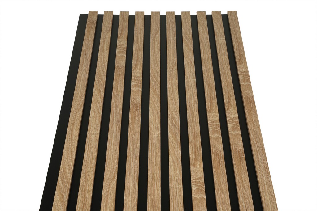 Lamele dekoracyjne na filcu 275x45cm panele ścienne DĄB SONOMA - obrazek 3