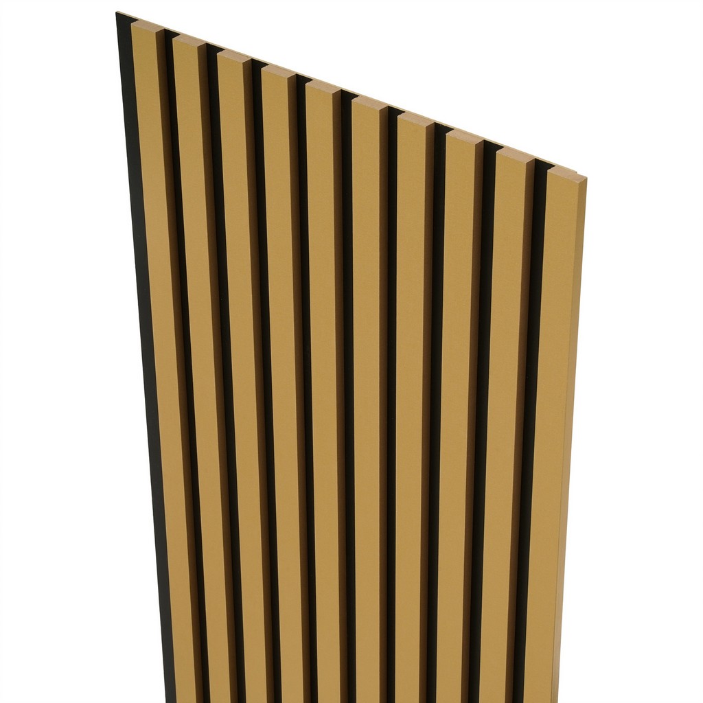 Lamele dekoracyjne na filcu 275x45cm panele ścienne ZŁOTE