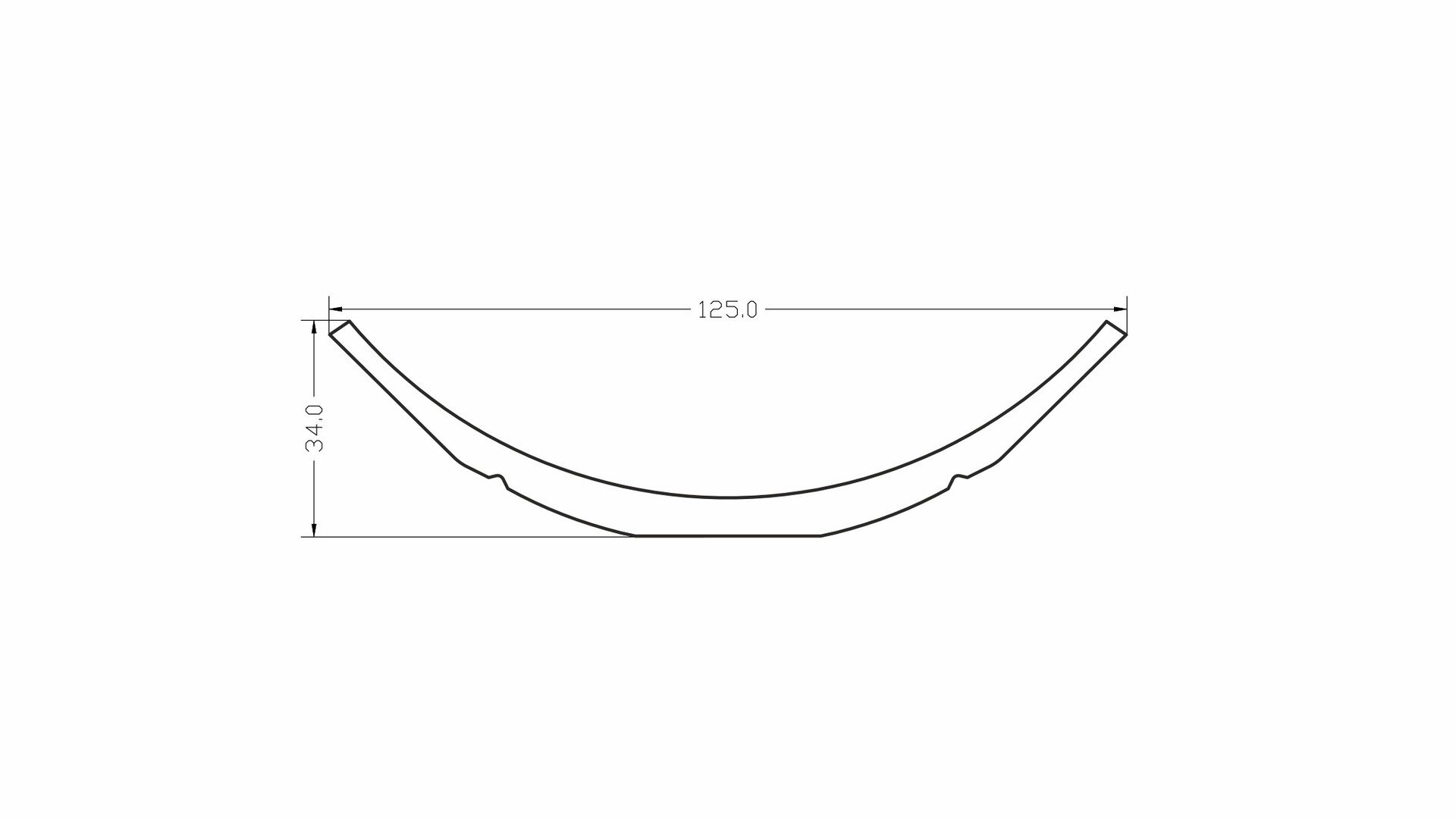 Listwa sufitowa dekoracyjna LSZ1 12,5 cm - obrazek 4