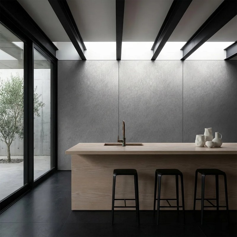 Panel węglowy ścienny Cemento Grigio Szary - obrazek 8