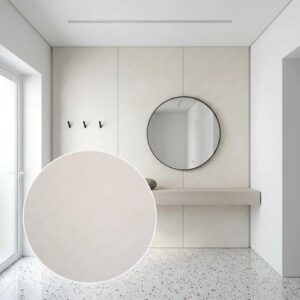 Panel węglowy ścienny Cemento Crema Kremowy